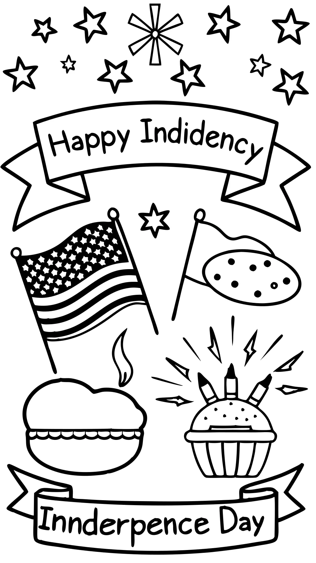 july fourth coloring pages